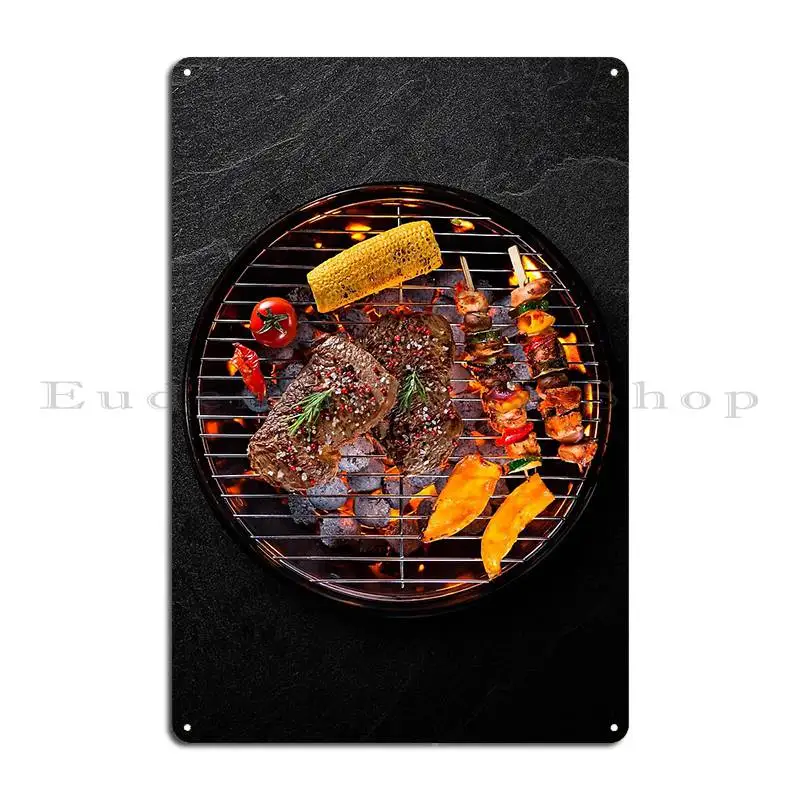 

Металлическая табличка Steak Doneness Guide CallisC Arts