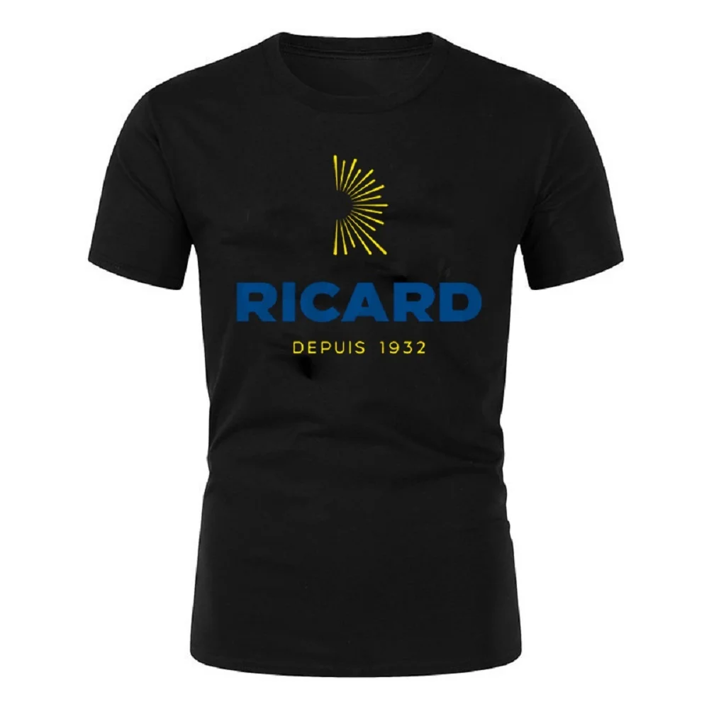 

ricard new anime oversized T-shirt top man's T-shirt Men clothes funko pop Tshirts sweater Short sleeve T-shirts graphic
