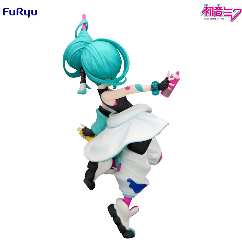 В наличии FuRyu Trio-Try-iT Hatsune Miku ~Painting Girl Ver.~ ПВХ 19 см аниме фигурки модель коллекция игрушек (art.: 3920cdb97189c) - 3920cdb97189c
