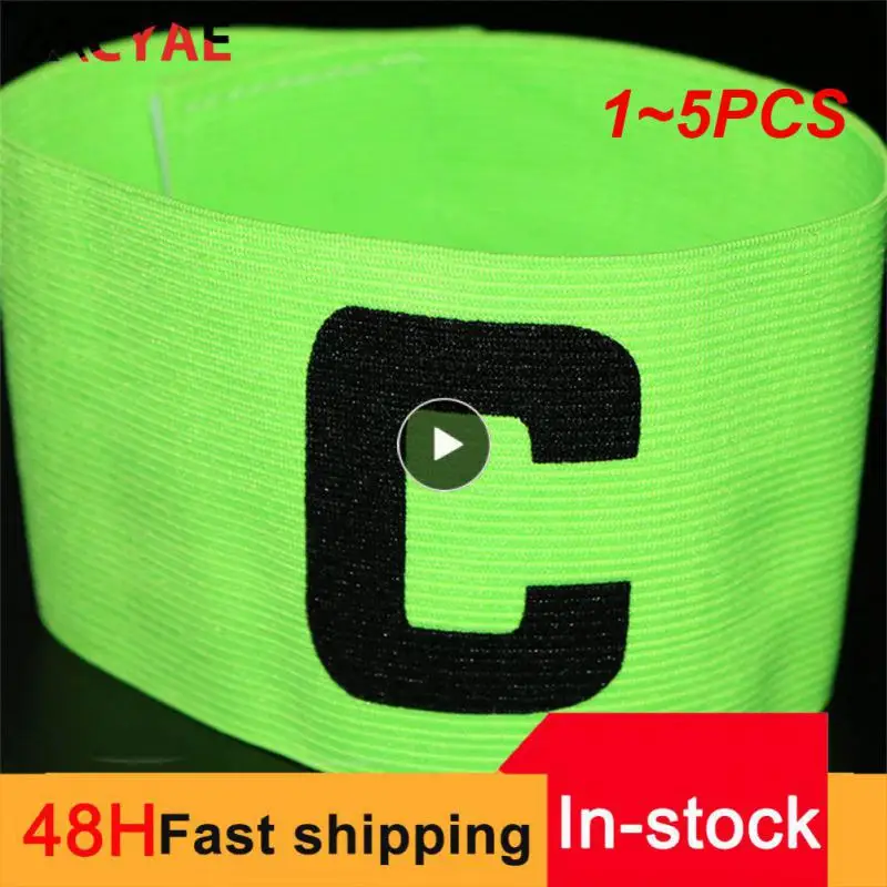 

1 ~ 5 шт. C-образный логотип Футбольная повязка капитана настраиваемая Противоударная эластичная лента намотка на руку Регулируемая Защитная повязка на руку