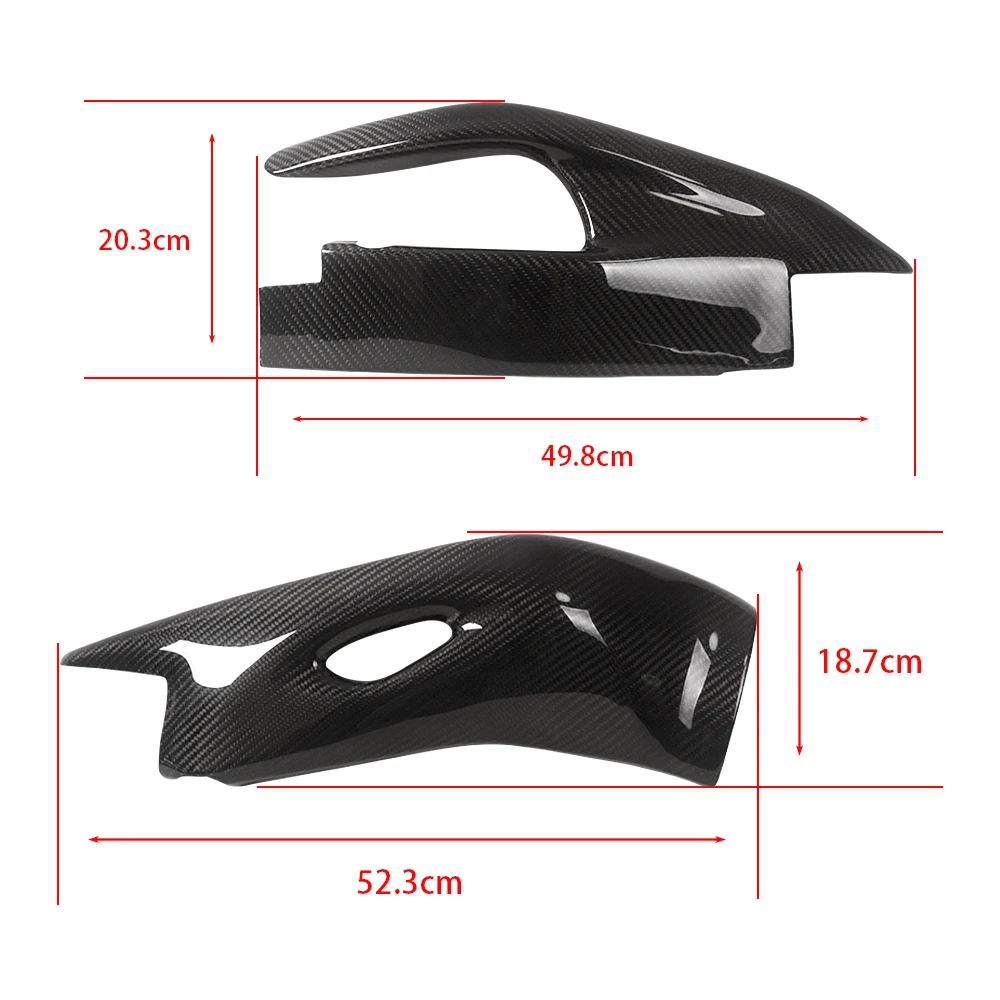 Для Honda CBR1000RR 2012-2022 100% углеродное волокно мотоциклетный чехол на маятник защитные