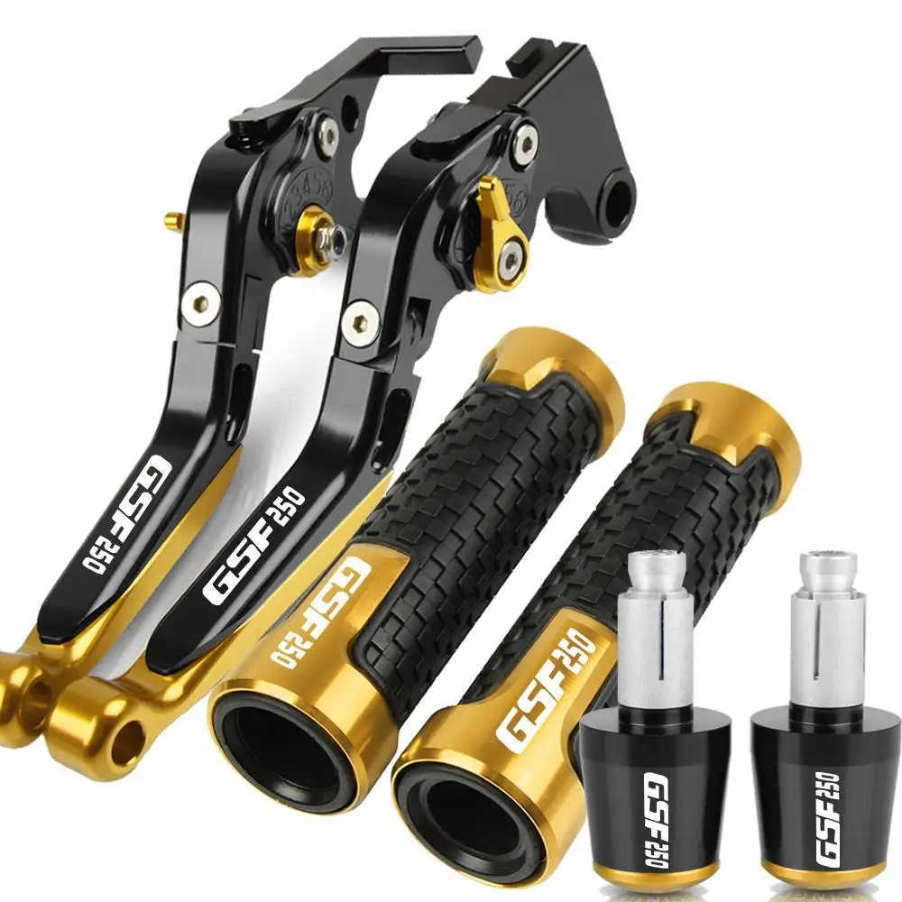 

Motorcycle Adjustable Brake Clutch Levers Handlebar Knobs Handle Bar Grip End Plug For SUZUKI GSF250BANDIT GSF250 BANDIT 2020