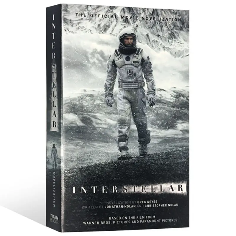 

Genuine English book novel Star Trek original English book Interstellar official film novel Nolan directed film original book