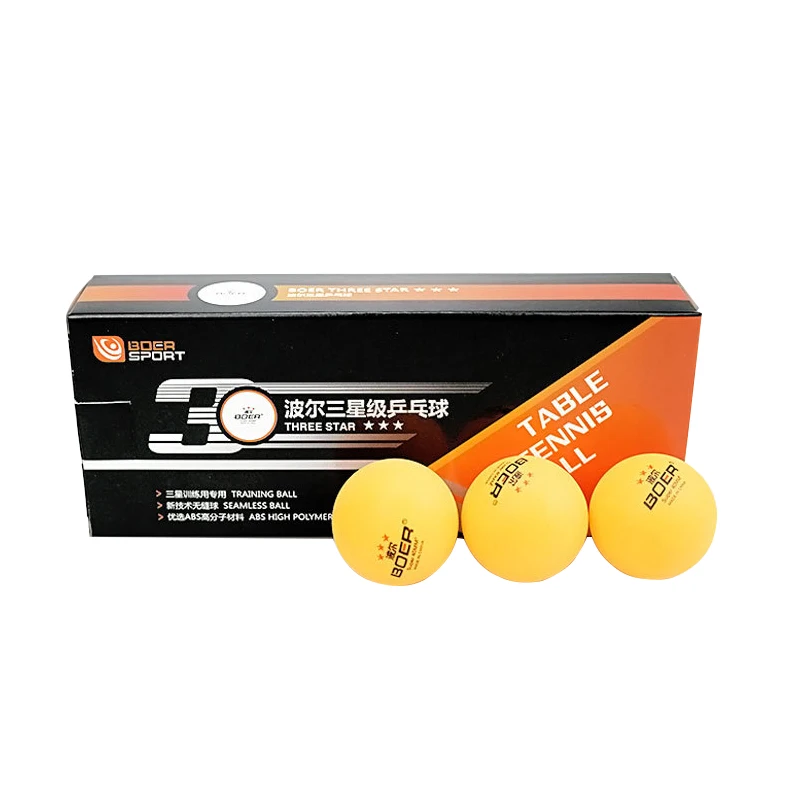 

10pcs/box 3-stars Professional Table Tennis Balls 2.8g New Material ABS 40+ For Match Amateur Advanced Original Ping Pong Balls