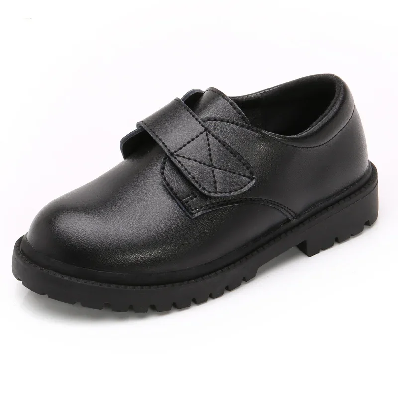 

Children's Leather Shoes Boys Girls School Black Performance Shoes Fashion Comfortable Wedding Party Leather Casual Kids Shoes