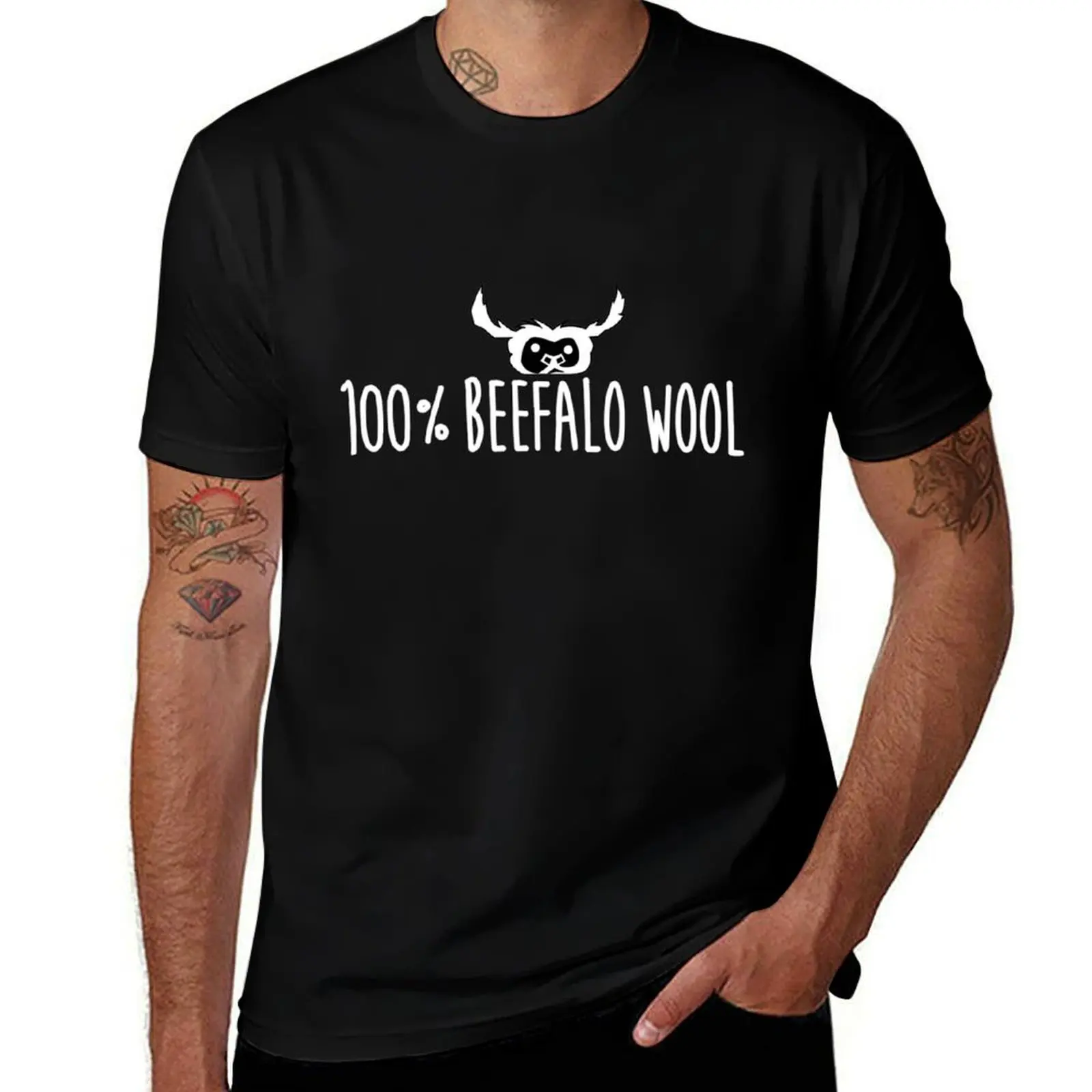 Фото Футболка Don't Starve Together 100 Beefalo Wool с защитой от солнца для активного отдыха на природе №1