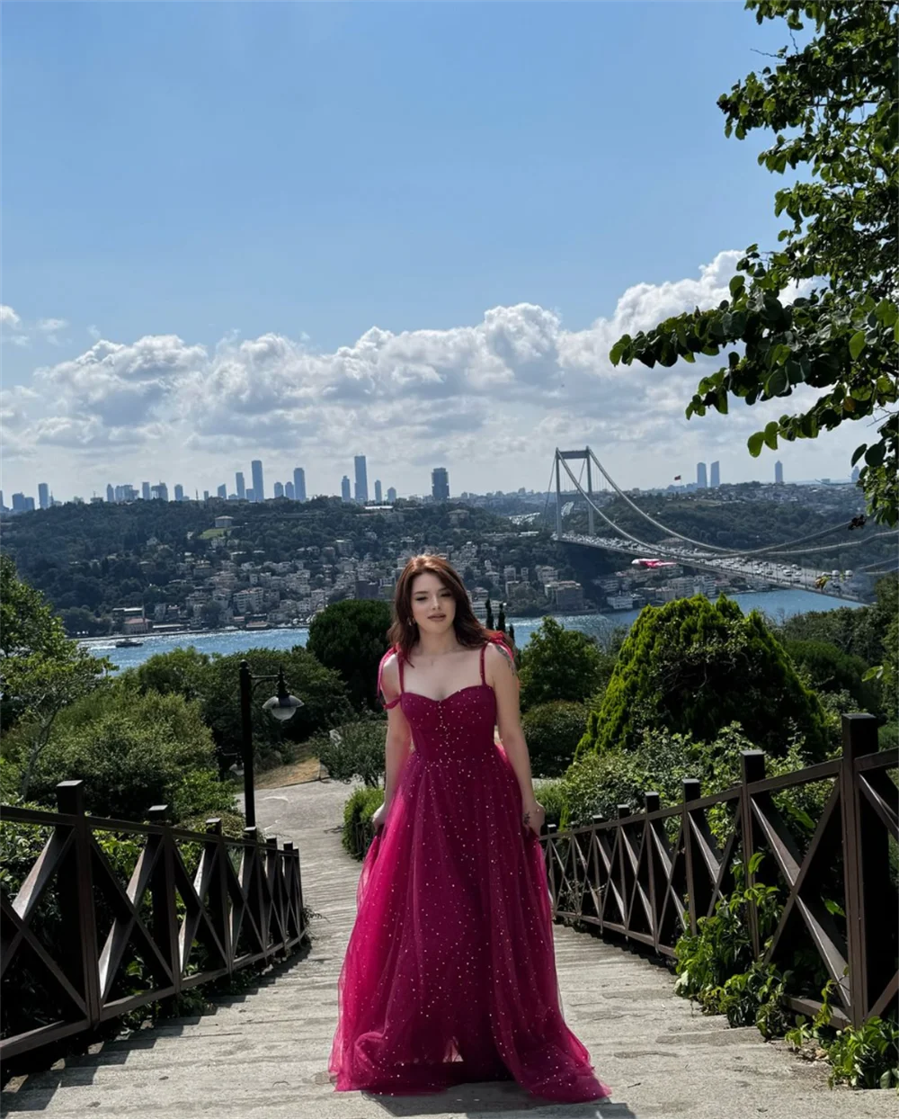 Annie Sweetheart Фиолетовое свадебное платье Блестящие тюлевые платья принцессы для