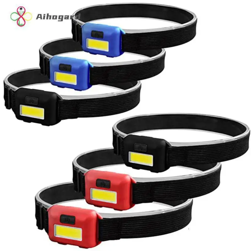 

Three Speed Adjustable Headlamp Easy To Carry Outdoor Camping And Fishing Lights Highlight Output Portable Led Plasticlamp