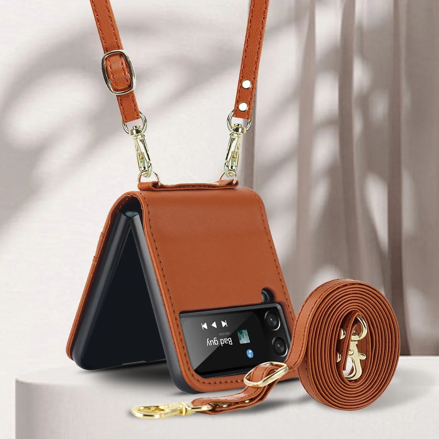 Кожаный чехол-книжка для Samsung Galaxy Z 6 5 4 3