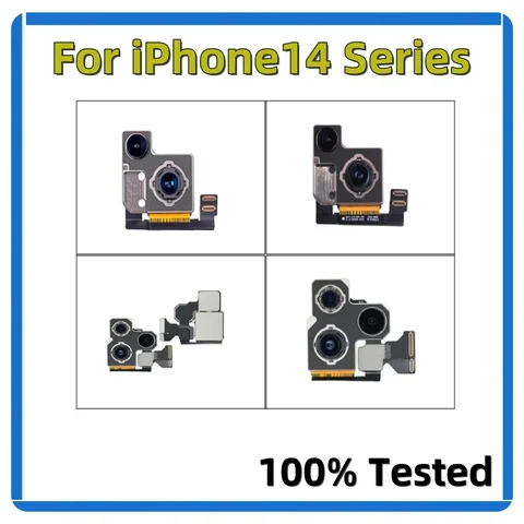 Задняя камера для iPhone 11 12 Pro Max Mini 14 15 plus 14 ProMax Основная линза Гибкий кабель Модуль задней камеры Замена деталей A+