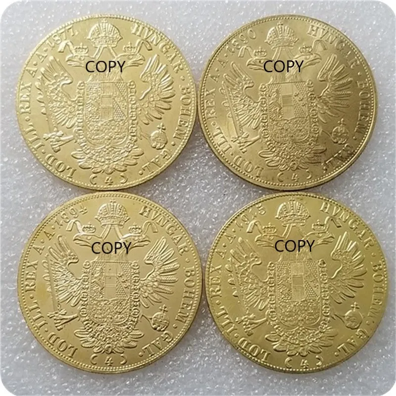 4 разных года австрийских коллекционных монеты | Невалютные