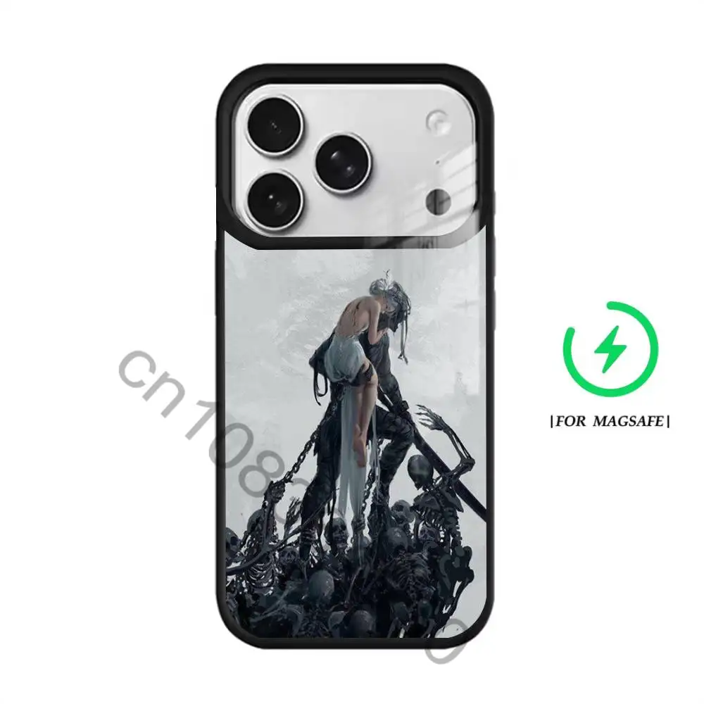 Чехол W-wlop yan для iPhone 11, 12, 13, 14, 15, 16, 17, Pro, Max, Plus, Mini, SE4, E, магнитный, для беспроводной зарядки Magsafe (art.: 3920db47d65b3) - 3920db47d65b3