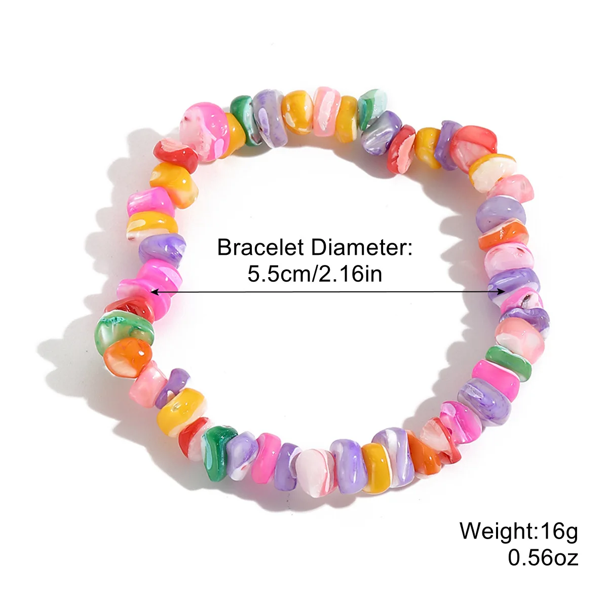 Лидер продаж европейские и американские богемные цветные браслеты из мятого