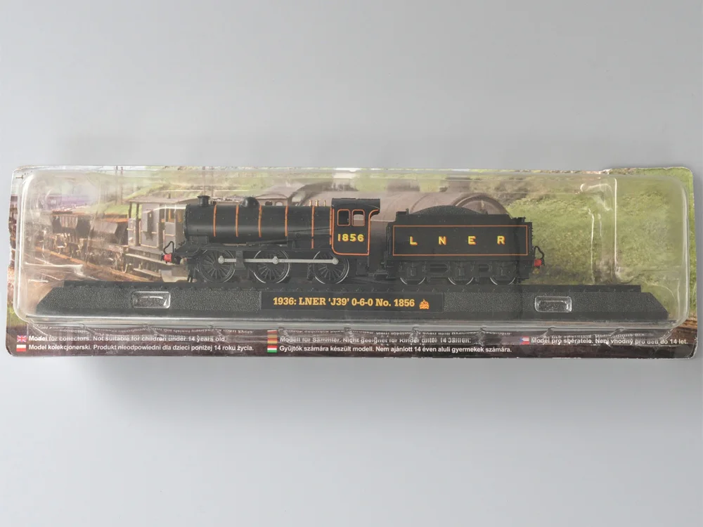 

Отлитый под давлением модельный поезд Amer 1:87 игрушка 1936 LNER J39 0-6-0 локомотив с грузовым автомобилем миниатюрная копия Коллекционная модель