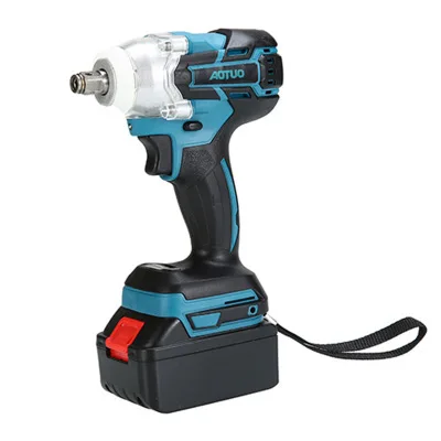 

Drillpro 388vf Brushless Cordless Electric Impact Wrench 1/2 Inch Power Tool For Home 15000Amh Li For Makita 18V Battery