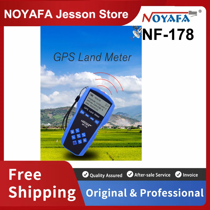 

Noyafa NF-178 Handheld Gps Land Survey Meter with Measuring Method : Manual and Automatic