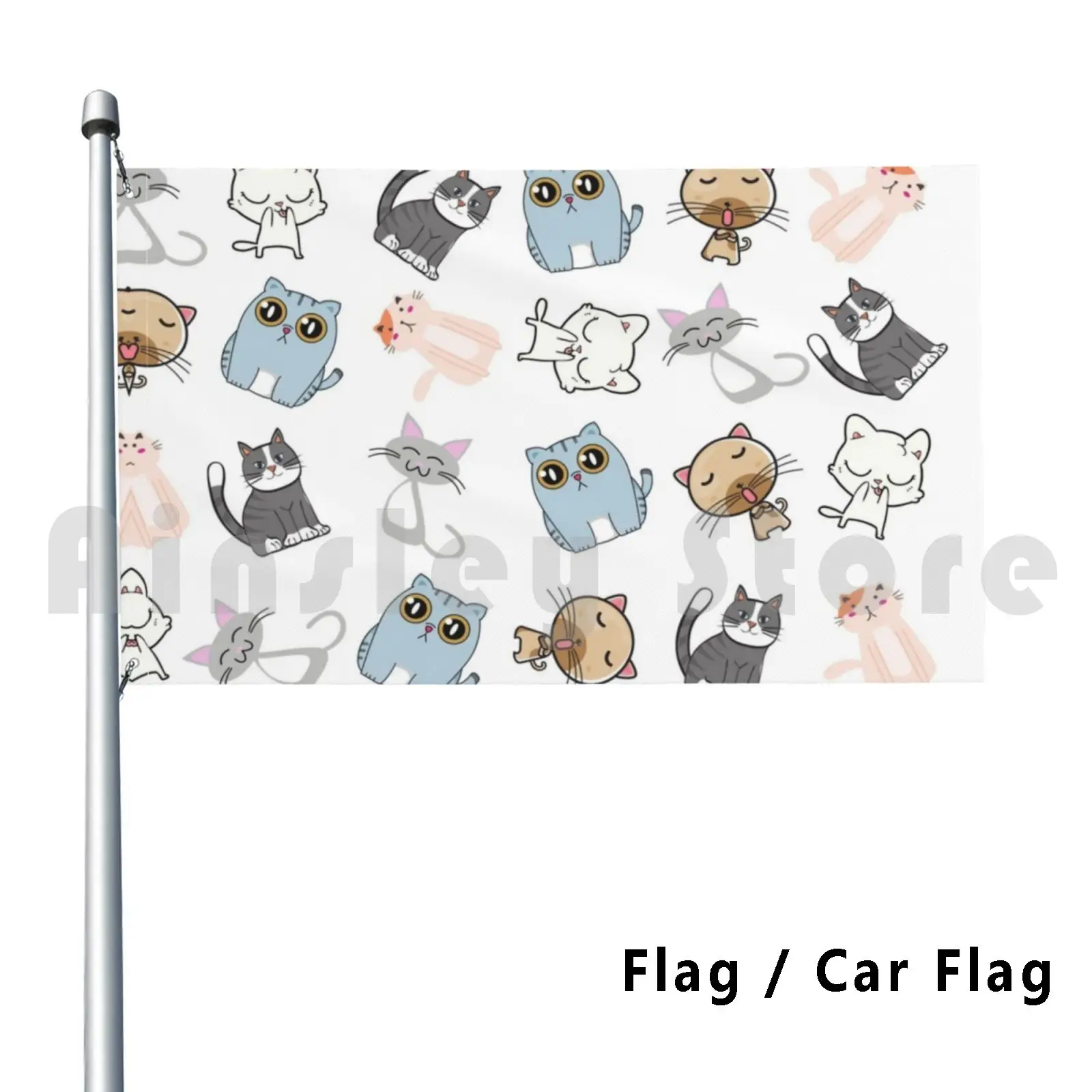 

Флаг автомобиль флаг Милая кошка влюбленная 1700 кошка Милая кошка Забавный котенок животное кошка животные Домашние животные кошка