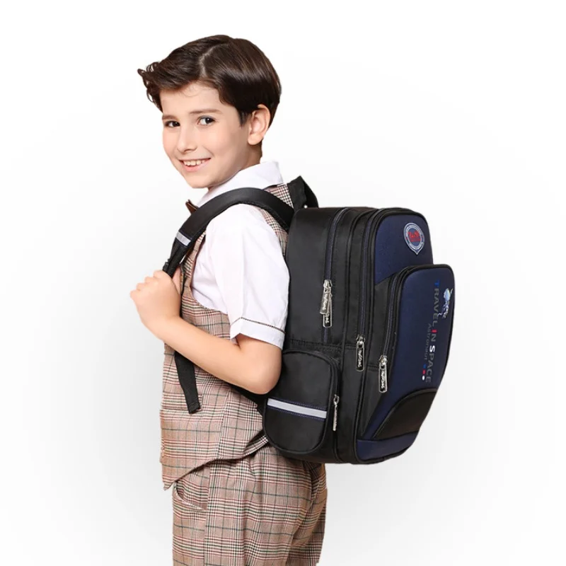 Large Capacity Girls Unicorn Boys Astronaut Space Fashion Schoolbags New Children Cute Cartoon Backpacks for Grade 1-6 Students