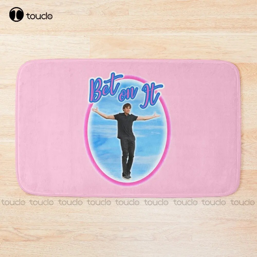 

Bet On It Troy Bolton Zac Efron в старшей школе музыкальный коврик для ванной, Коврик для ванны