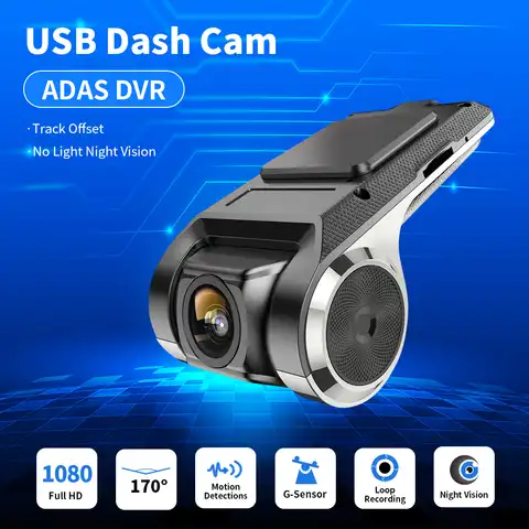 Автомобильный видеорегистратор NAVISTART, камера для приборной панели с разрешением Full HD1080P, с ночным видением, с Usb, ADAS