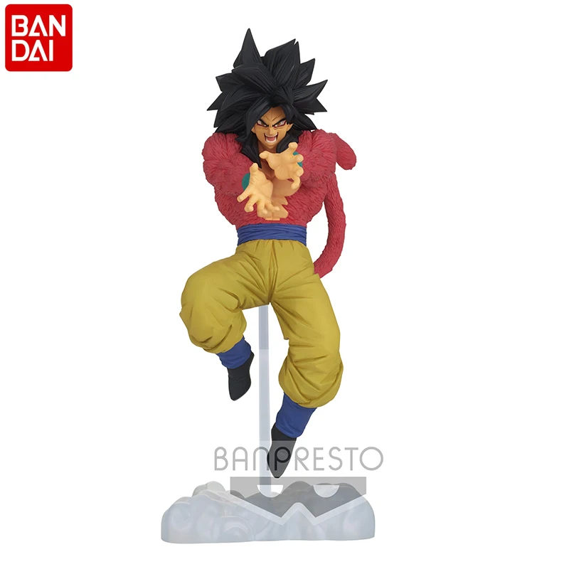 

Bandai Banpresto Gt Tag бойцов Драконий жемчуг Z Сон Гоку Супер сайян 4 какарото 17 см экшн-фигурка Коллекционная модель куклы Детская игрушка