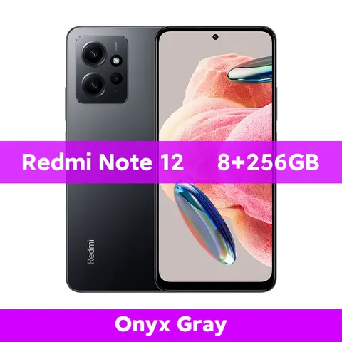 Смартфон XIAOMI Redmi Note 12, 6/128ГБ, 8/256ГБ, global