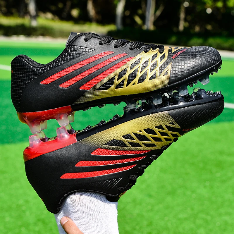 

Мужские футбольные туфли на шнуровке амортизирующие противоударные легкие футбольные туфли для женщин профессиональные футбольные туфли