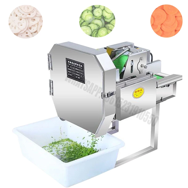 

Electric Cabbage Pepper Leek Celery Green Onion Cutting Machine