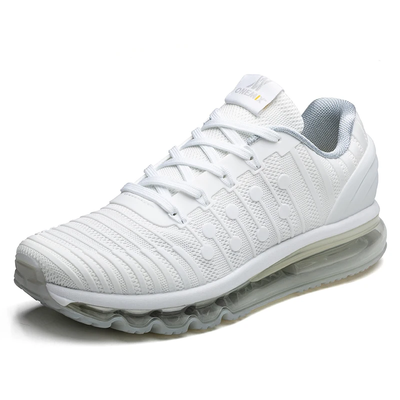 ONEMIX Men's Running Shoes Sports Sneakers Air Cushion Summer Breathable Mesh Outdoor Man Walking Jogging Trekking Shoes Size 43