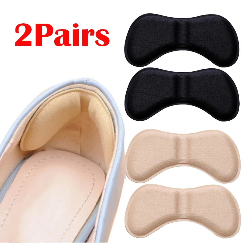 

Sponge Shoes Liner Insole Heels Heel Foot Pads Patch Insert Adhesive Relief Pain Care High Grips Sticker For 2/3pair Cushion Pad