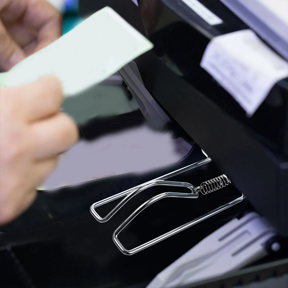 2 шт. коробка для кассира вставные зажимы ящика кошелек денег держателя из