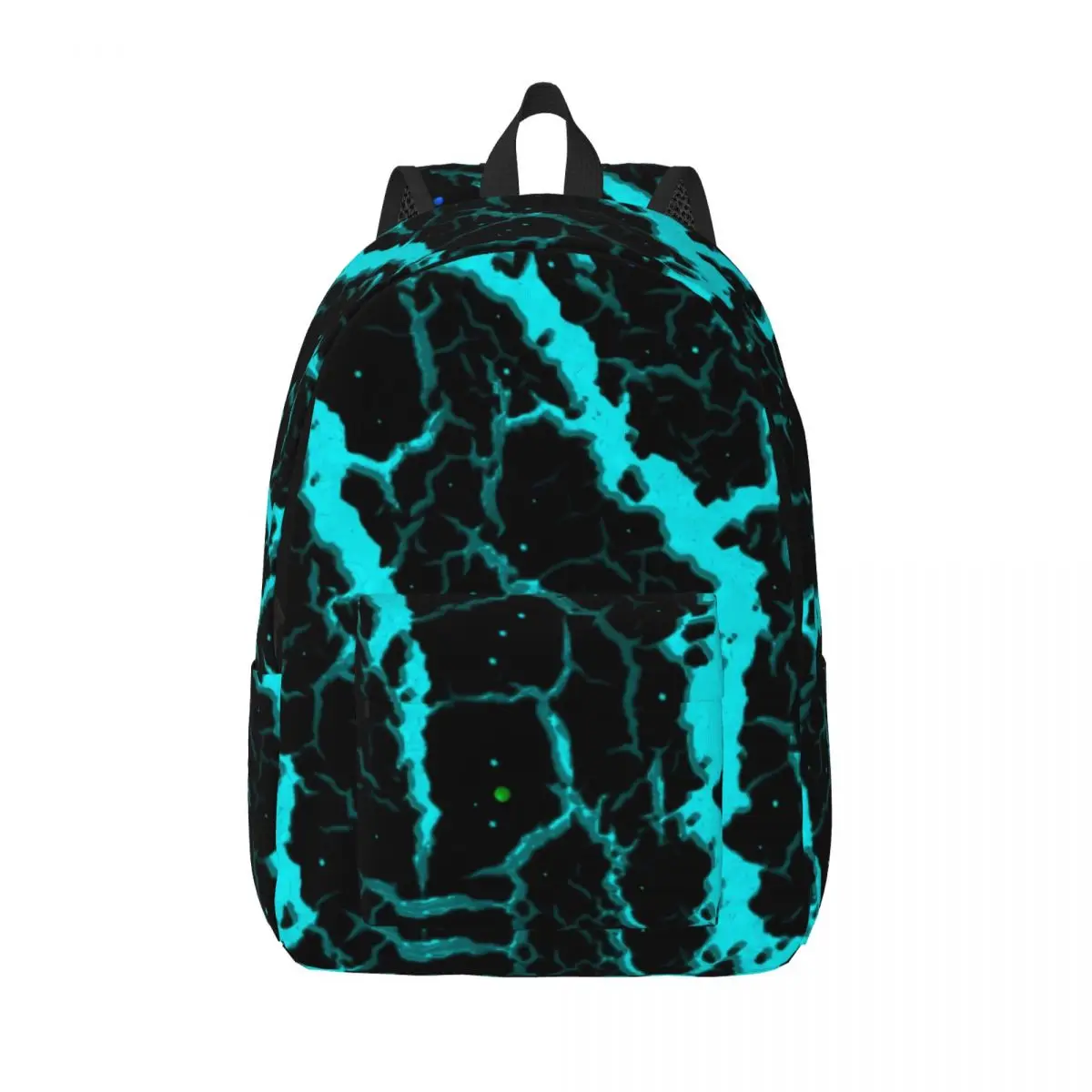 

Cracked Space Lava Backpack Abstract Art Workout Backpacks Men Aesthetic School Bags Design Large Rucksack