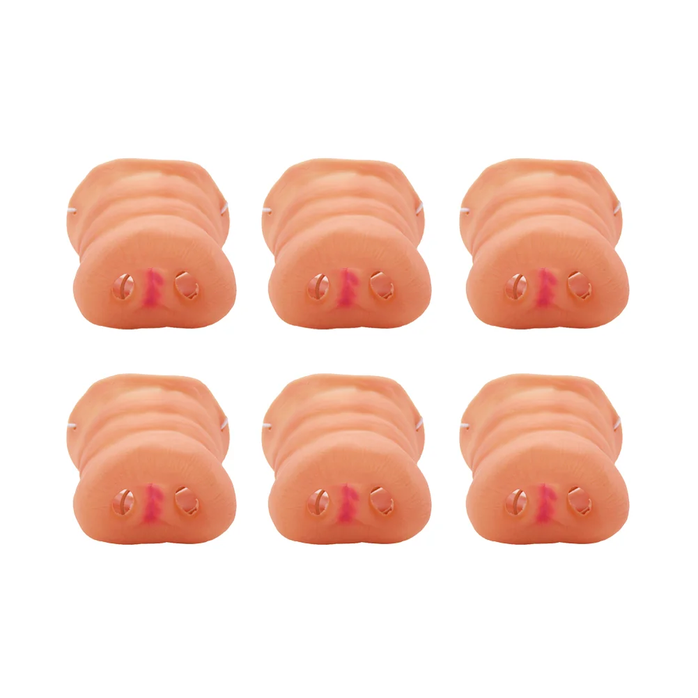 

8pcs Nose Snout With Elastic Band For April FoolS Day Costume Accessary