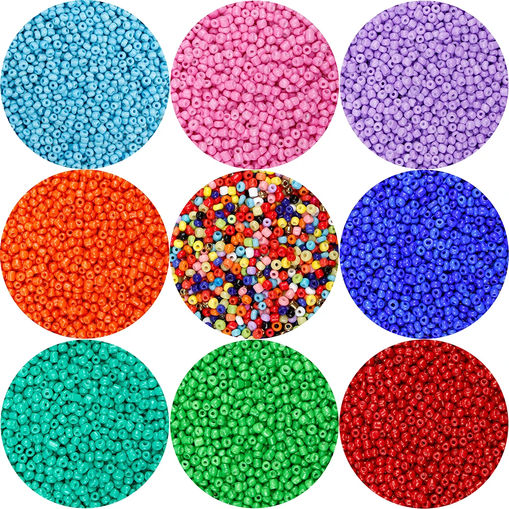 

Непрозрачные бусины пони 2/3/4 мм, бусины из чешского стекла, бусины-разделители для рукоделия, аксессуары для изготовления ювелирных изделий