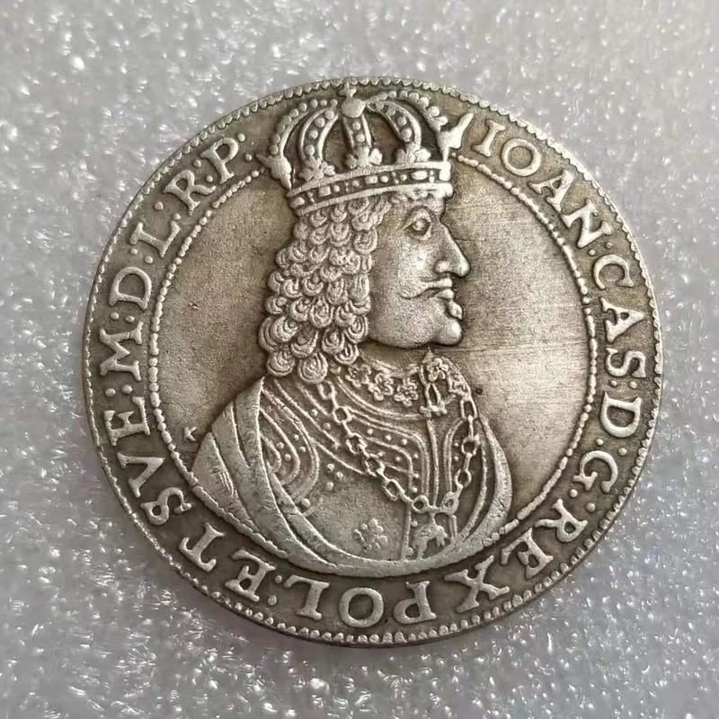 

Польская Посеребренная латунная памятная Коллекционная монета, подарок, удачная монета