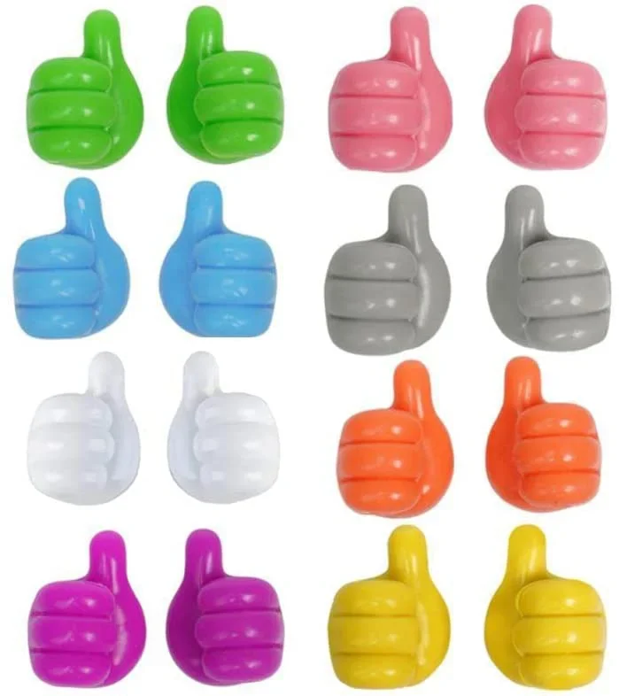 

Силиконовые настенные крючки для большого пальца