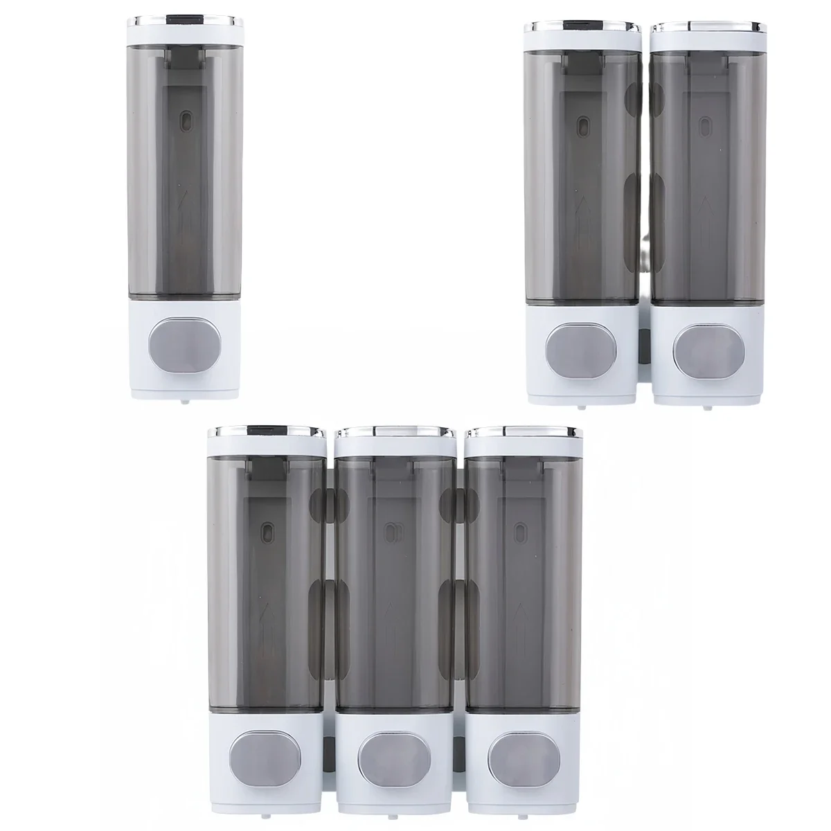 Настенный дозатор мыла емкостью 300 мл бутылка с насосом для геля душа шампуня