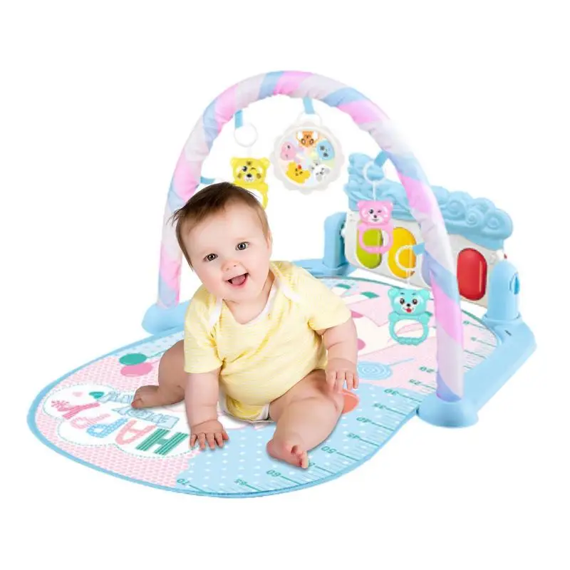 

Baby Fitness Frame Crawling Game Blanket Multifunctional Mat Crawling Mat Infant Rug Kids Activity Mat Gym Educational Toy
