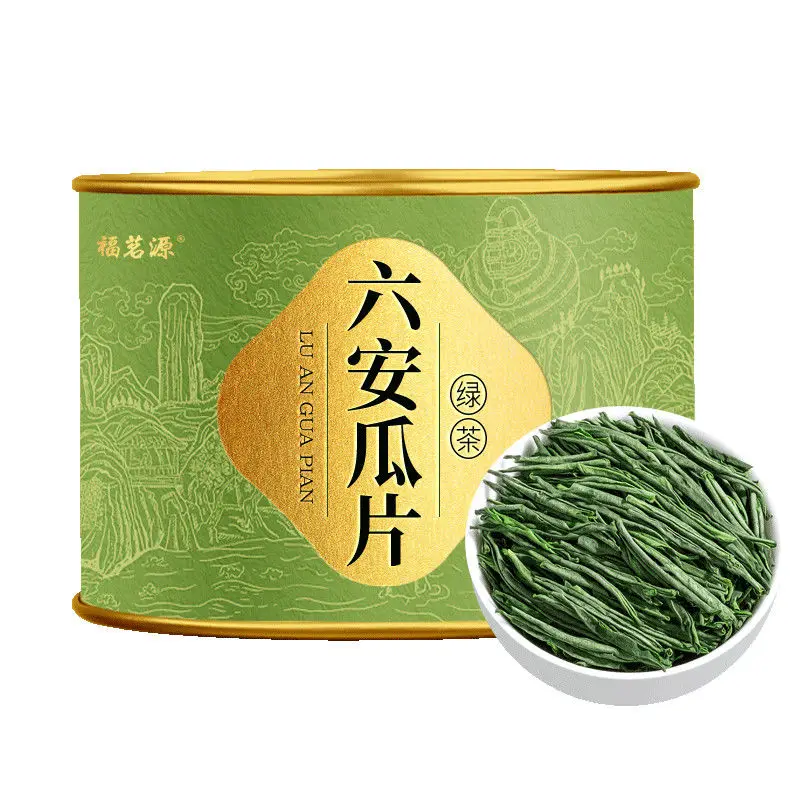 

Lu'an Melon Slice Green Tea Spring Tea New Tea Authentic Anhui Melon Slice Tea Canned 50g/ Can teapot