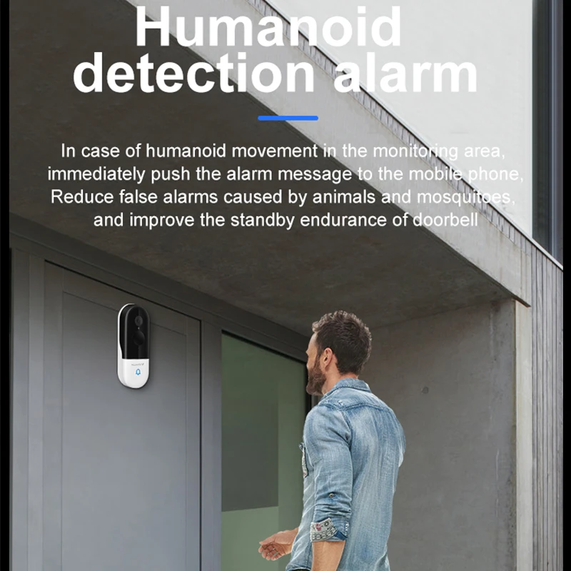 Vstarcam Video Doorbell Waterproof Camera Visual Intercom Chime Night Vision IP WiFi Smart Door Bell Wireless Home Security Cam enlarge