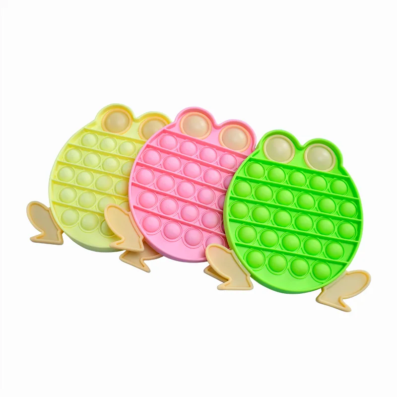 

New Decompression Toy Push Bubble Silicone Anti-stress Old Man Adult Child Gift Finger Exercise Sensory Toy