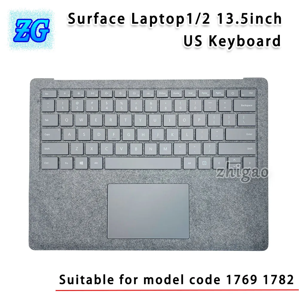 

Новинка, оригинальный ноутбук Microsoft Surface Laptop1 Laptop2, 13,5 дюймов, американская клавиатура 1769 1782, ноутбук с сенсорной панелью
