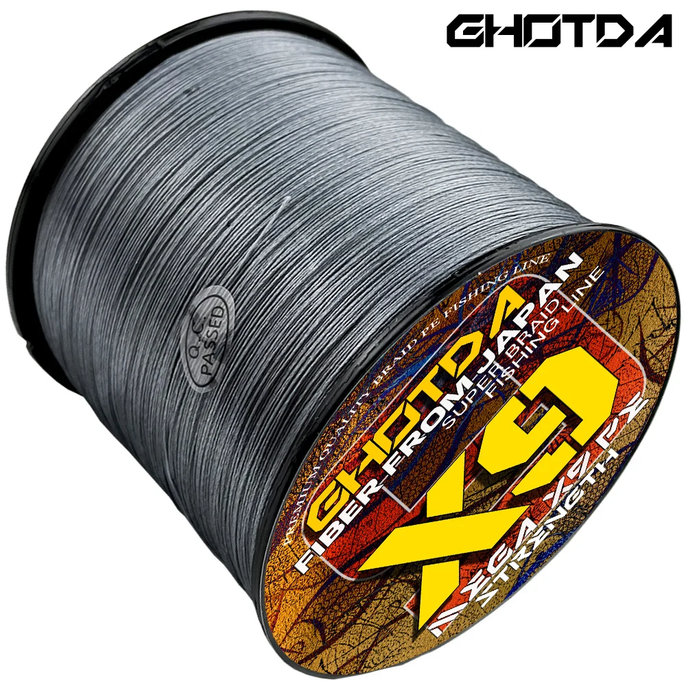 

Леска рыболовная спиральная, 9 нитей, 20-1000 lb, 500/300/м