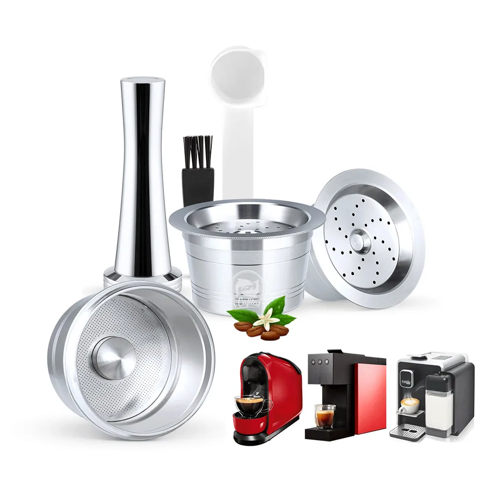 

Reusable Coffee Capsule for K-FEE Tchibo Cafissimo Classic Refillable Cafe Filters Stainless Steel Espresso Coffee Pods
