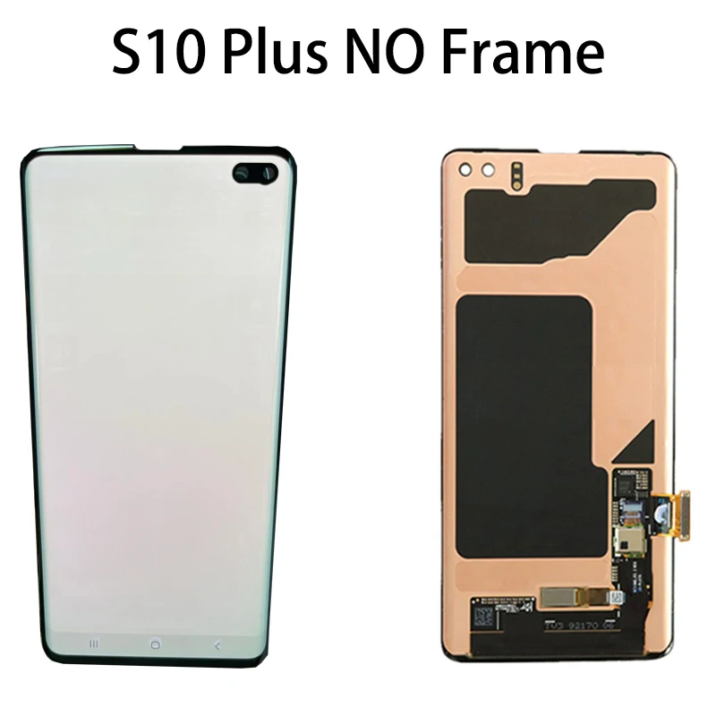 Оригинальный AMOLED S10 Plus ЖК-экран для SAMSUNG Galaxy ЖК-дисплей G975 G975F G975FD сенсорный экран