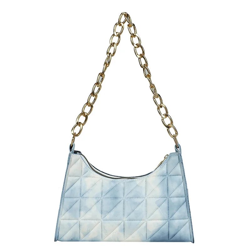 

Women's Advanced Lingge Bag 2023 New Trend All-match Shoulder Bag Niche Chain Handbag Female Texture Shopping Bag