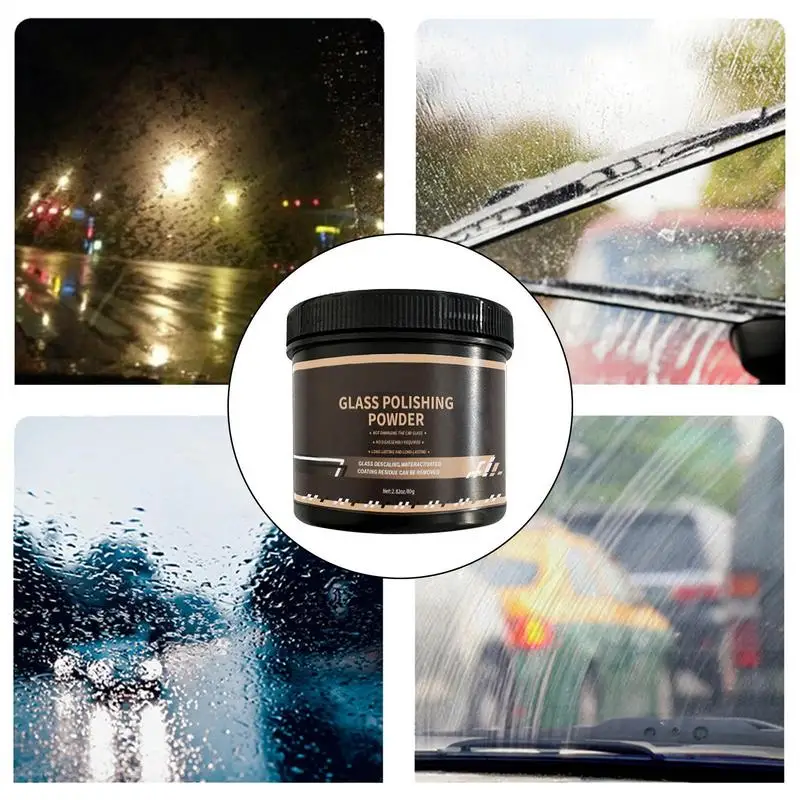 Полировка лобового стекла Стекло Масляная пленка Очиститель порошка Полировщик