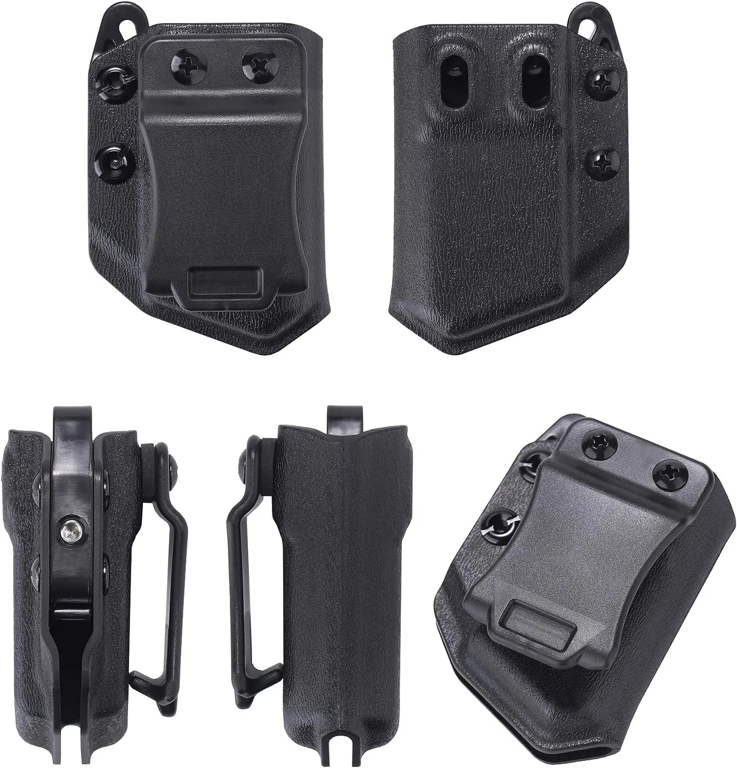 IWB OWB 9 мм .40 универсальный зажим для ремня одинарный двойной стек подсумок