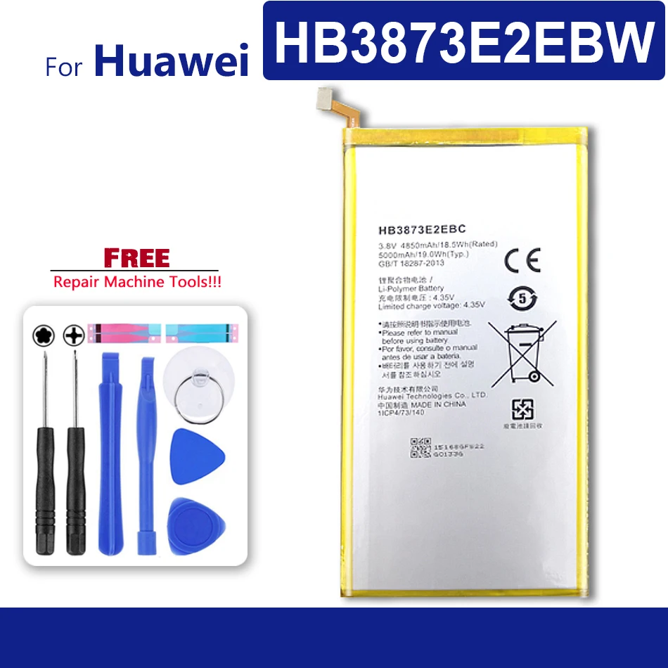 

HB3873E2EBC Battery For Huawei Mediapad Media Pad X1 X2 7.0"/7D-501U 7D 501U 7D-501L 7D-503L 7D-503LT GEM-701L GEM-702L/703L