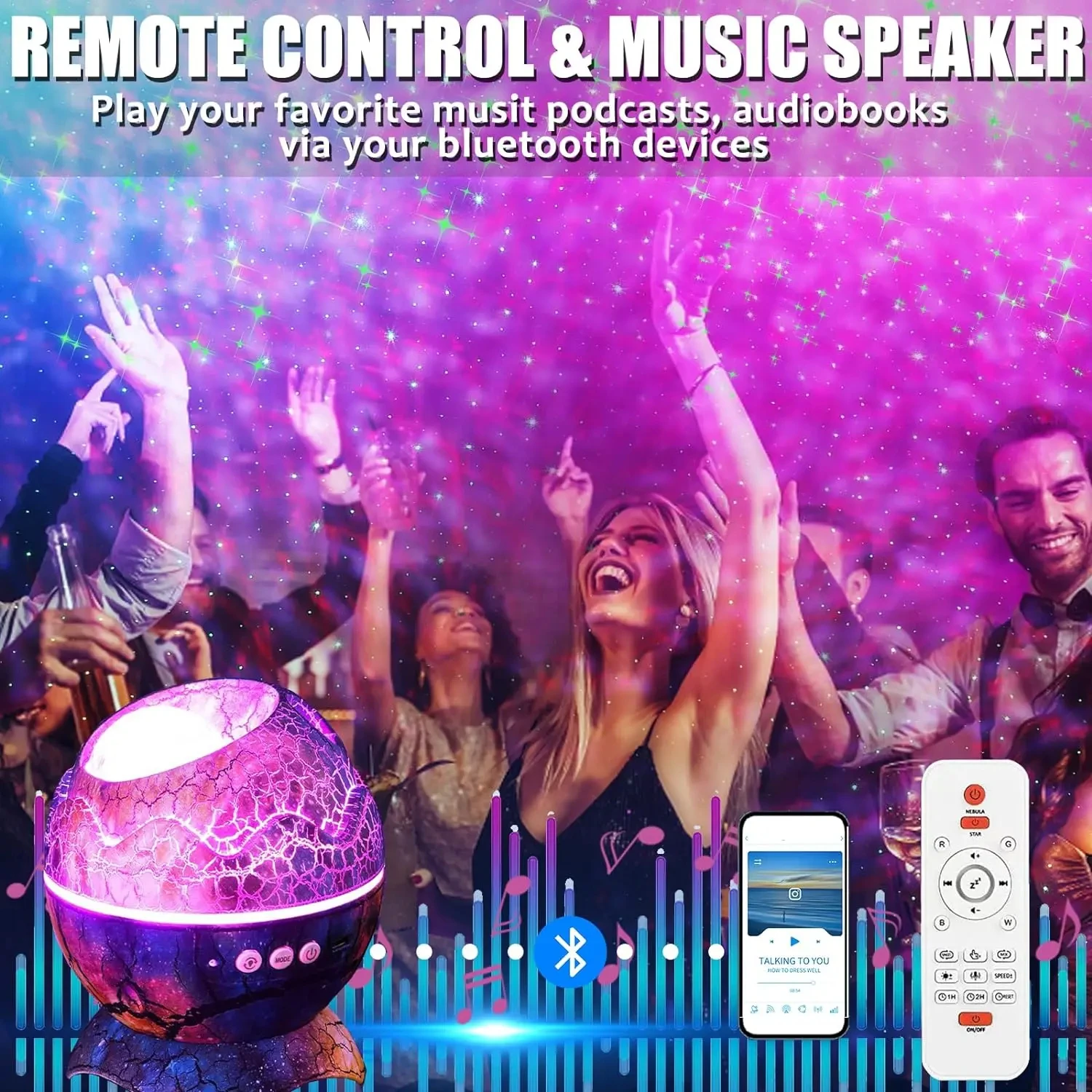 Проектор с яйцом динозавра-проектор космической звездой ночник проектор